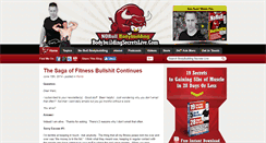 Desktop Screenshot of bodybuildingsecretslive.com